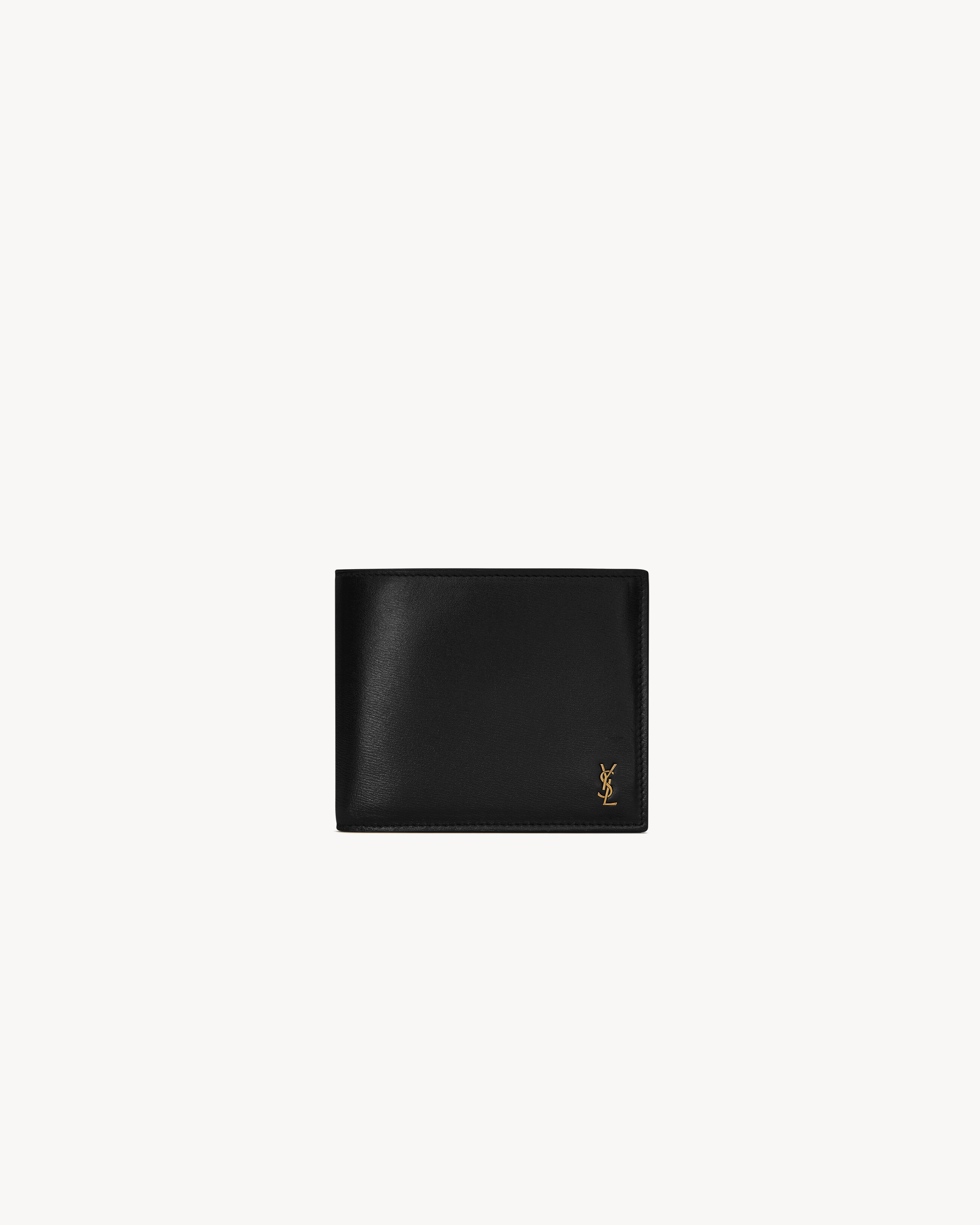 TINY CASSANDRE East/West wallet in shiny leather | Saint Laurent Inc. (Global)