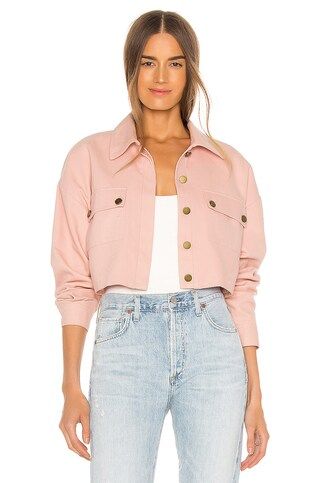 Lovers + Friends Sydney Jacket in Rose Pink from Revolve.com | Revolve Clothing (Global)