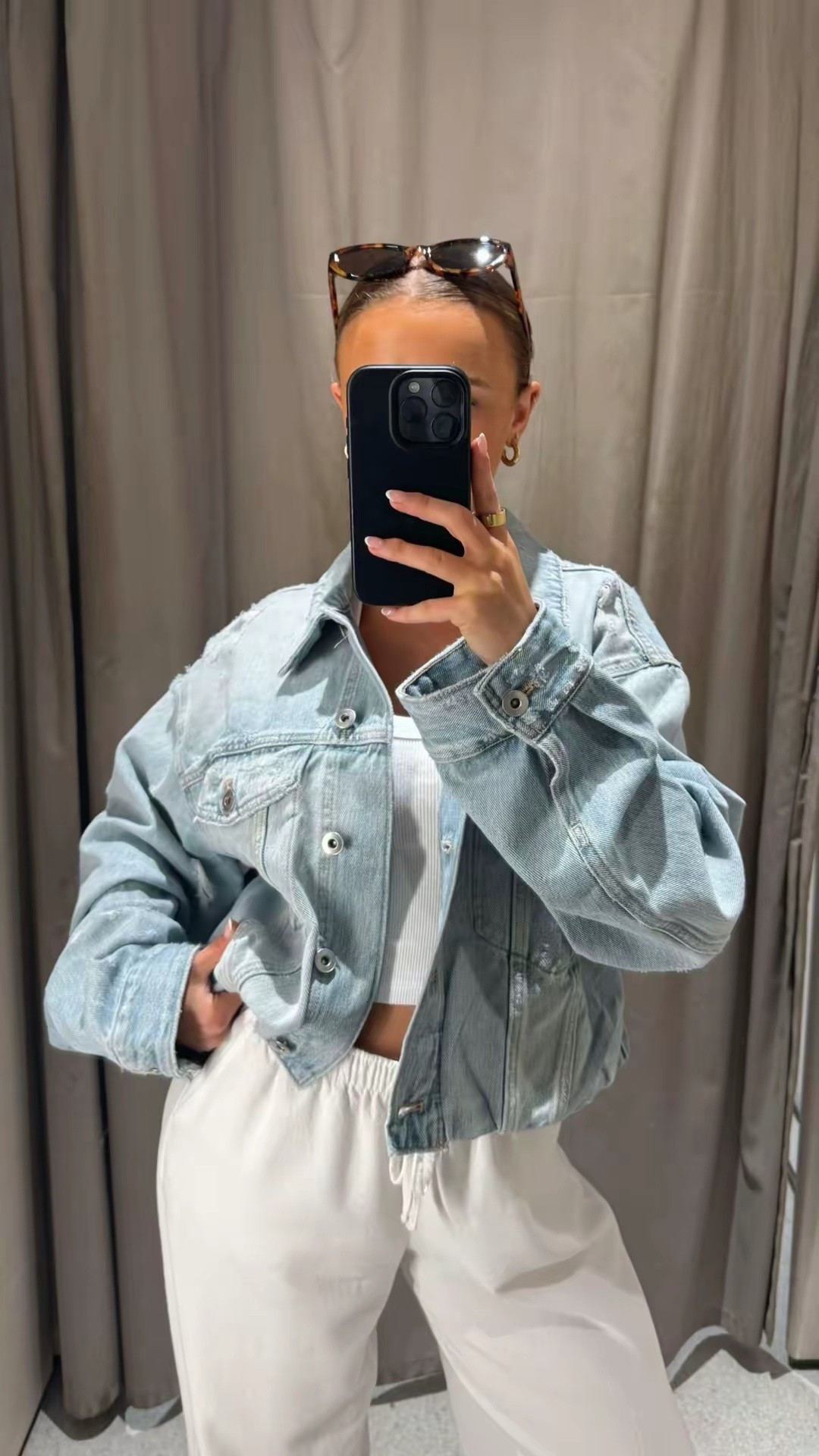 new in spring jacket faves✨ I sized up to a large for oversized fit!!

Pinterest style outfit inspo ideas bomber jacket zip up work spring summer TikTok casual easy basic neutral ootd wishlist faves petite zip up distressed light blue denim ripped 

#LTKuk #LTKsummer #LTKspring