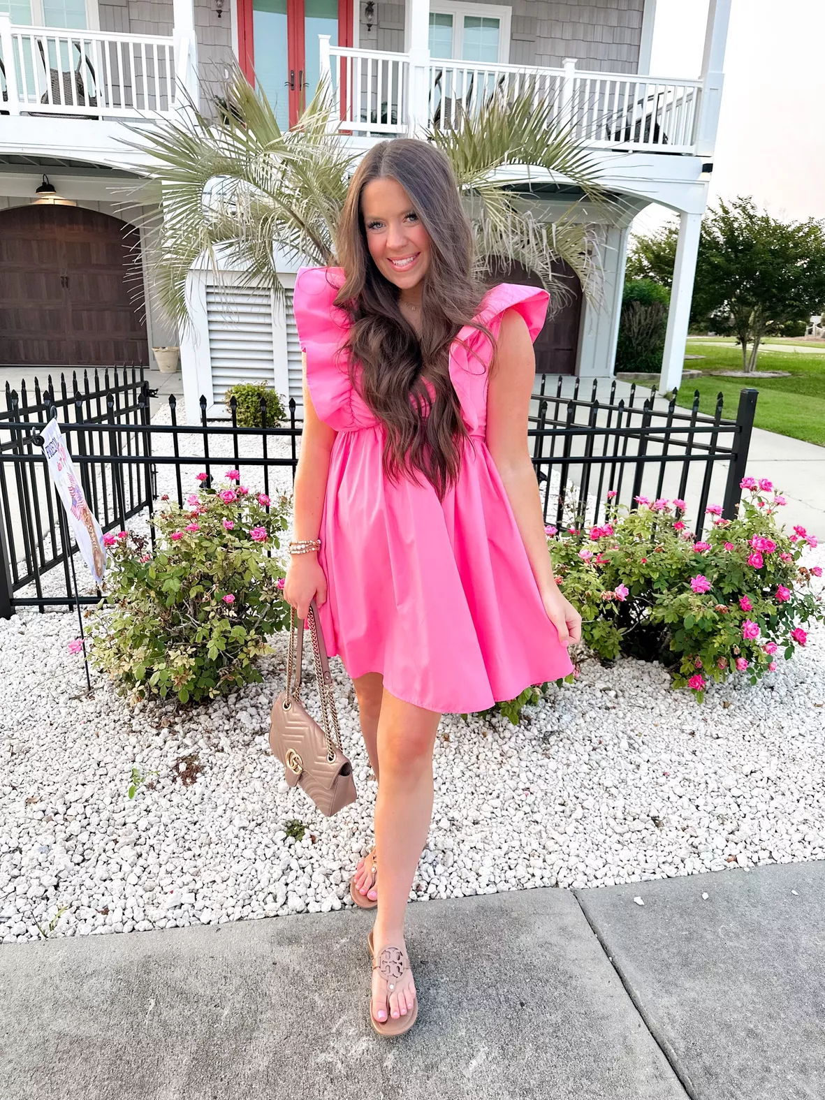 Cute On Repeat Babydoll Dress In Pink • Impressions Online Boutique