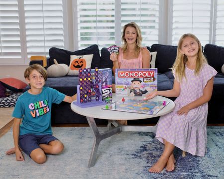 Got game? 🎲 #AD Our family loves game night! We recently went to @target to pick up some fun family games we’ve been loving

🎲 The Monopoly World Tour game is a fun travel-themed twist on @monopolygame 

💛 The Connect 4 Spin game is an exciting grid-spinning update of the classic game

🃏 The 5 Alive game is an action-packed card game. Stay under 21 to lose a life. Once you lose your 5th life you’re out! ❌

Check out these fun @hasbrogamingofficial games at Target & set a date for family game night 🎲 

#gamenightfromtarget #familygamenight #Target #TargetPartner  

#LTKHoliday #LTKfamily