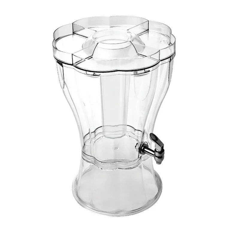Buddeez 3.5 Gallon Break-Resistant Tritan Beverage Dispenser with Removable Ice-Cone and Party To... | Walmart (US)