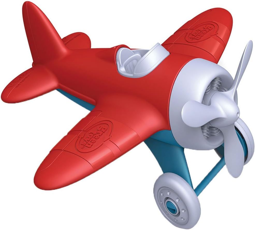 Green Toys Airplane - BPA Free, Phthalates Free, Red Aero Plane for Improving Aeronautical Knowle... | Amazon (US)