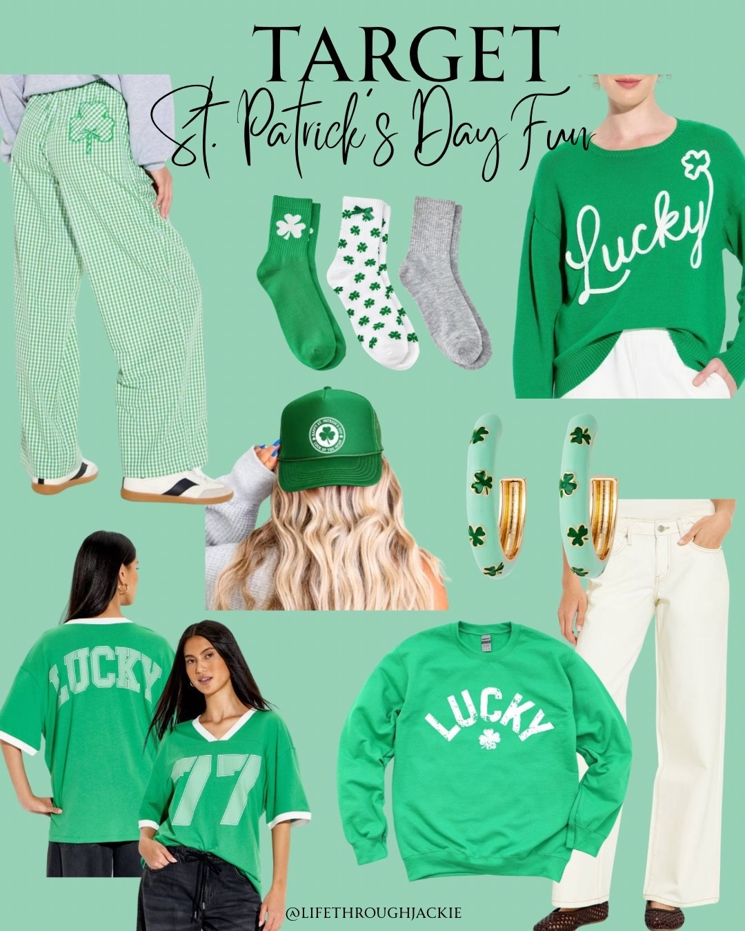 Fun St. Patrick’s Day Fashion from Target🍀
#LTKOver50 #affordablefinds #stpatricksday


#LTKSeasonal #LTKspringtrends #LTKmomlife