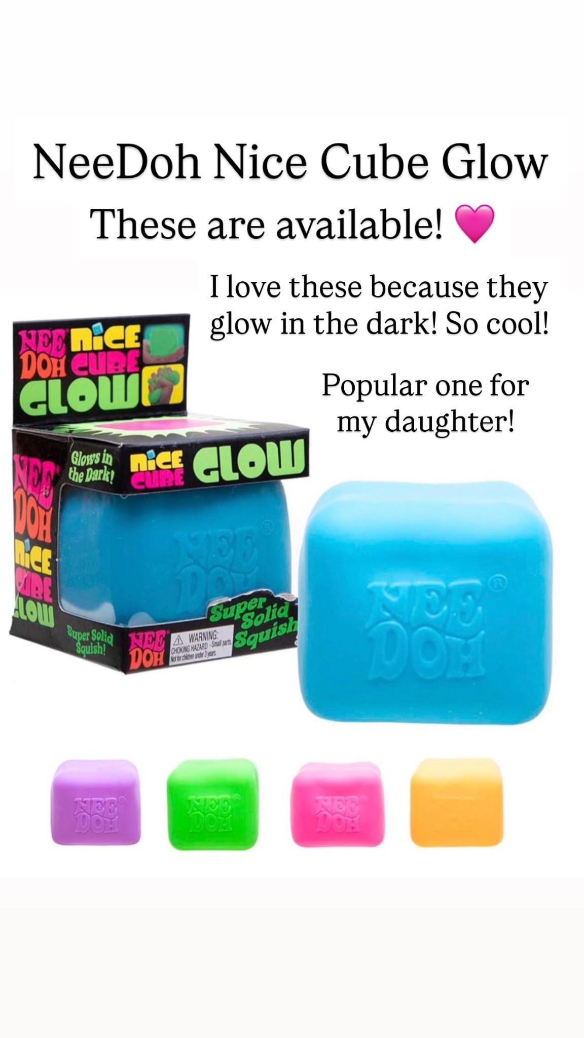NeeDoh Nice Cube Glow

#LTKKids