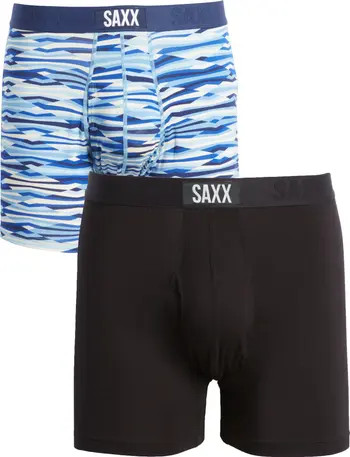 Ultra Soft Assorted 2-Pack Relaxed Fit Boxer Briefs | Nordstrom