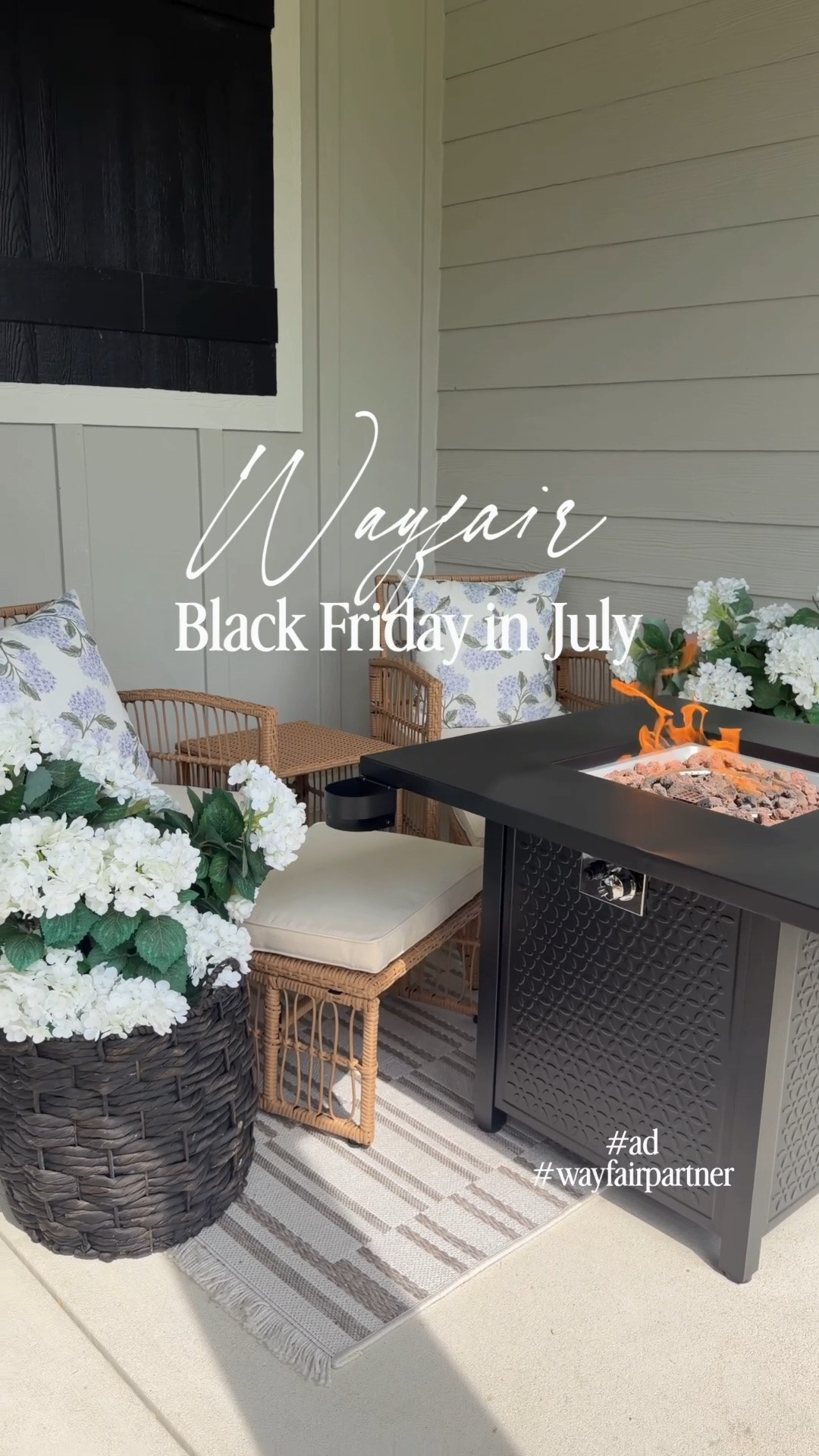 #ad Black Friday in July event happening @Wayfair right now through 7/27! The biggest sale of the summer with so many great discounts on finds for your outdoor spaces! Up to 80% off and free shipping sitewide, now through July 27th! 

This firepit is an amazing deal and will be enjoying many nights out here, especially when it cools off!

#wayfairpartner #wayfair #firepit #outdoorspace #patio

#LTKmomlife #LTKHome