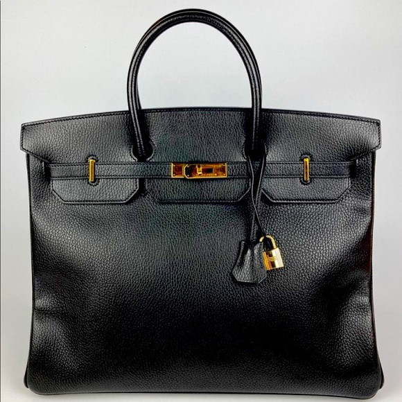 Hermès Birkin Togo 40 Black | Poshmark