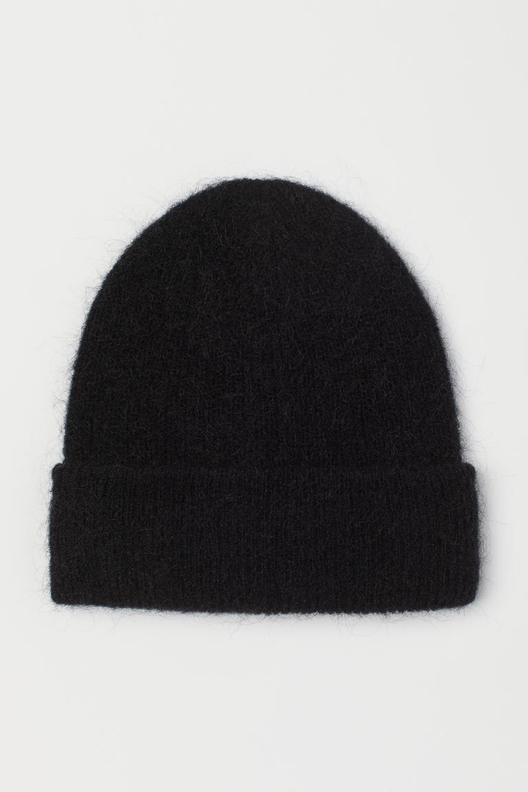 Ribbed wool-blend hat | H&M (UK, MY, IN, SG, PH, TW, HK)