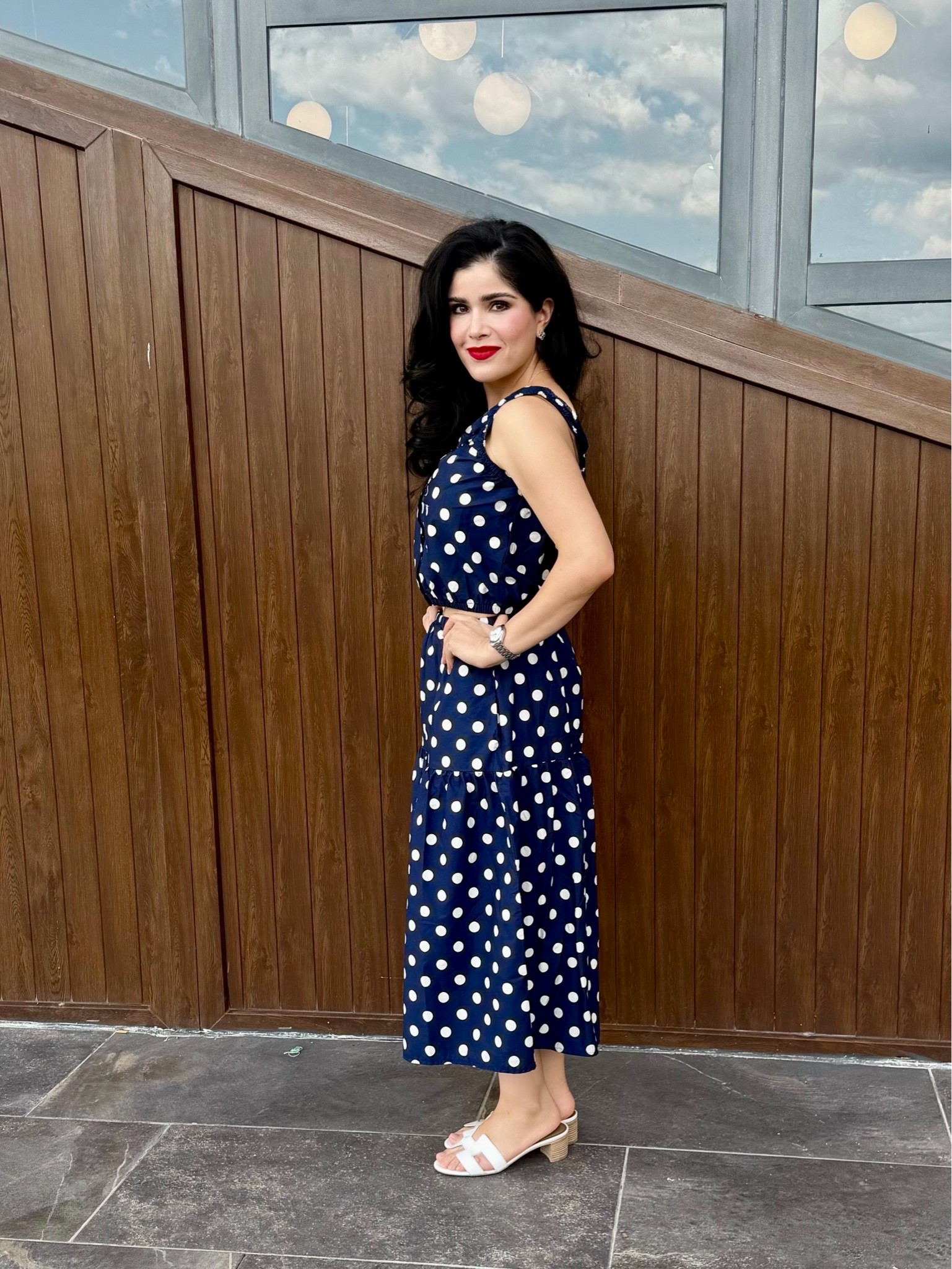 Ootd details 
Polka dot skirt 
Polka dot top

#LTKgrwm #LTKootd #LTKdayinmylife