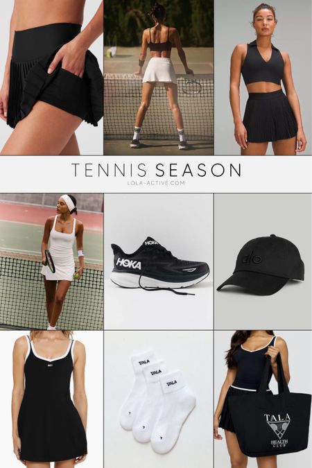 For the all black outfit girlies 🎾

#LTKActive #LTKFitness