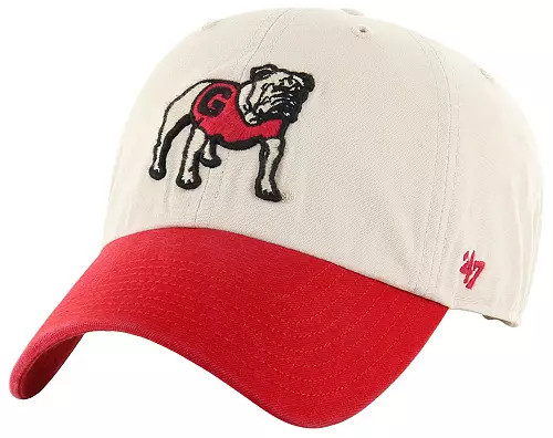 ‘47 Georgia Bulldogs Bone Side Step Clean Up Adjustable Hat | Dick's Sporting Goods