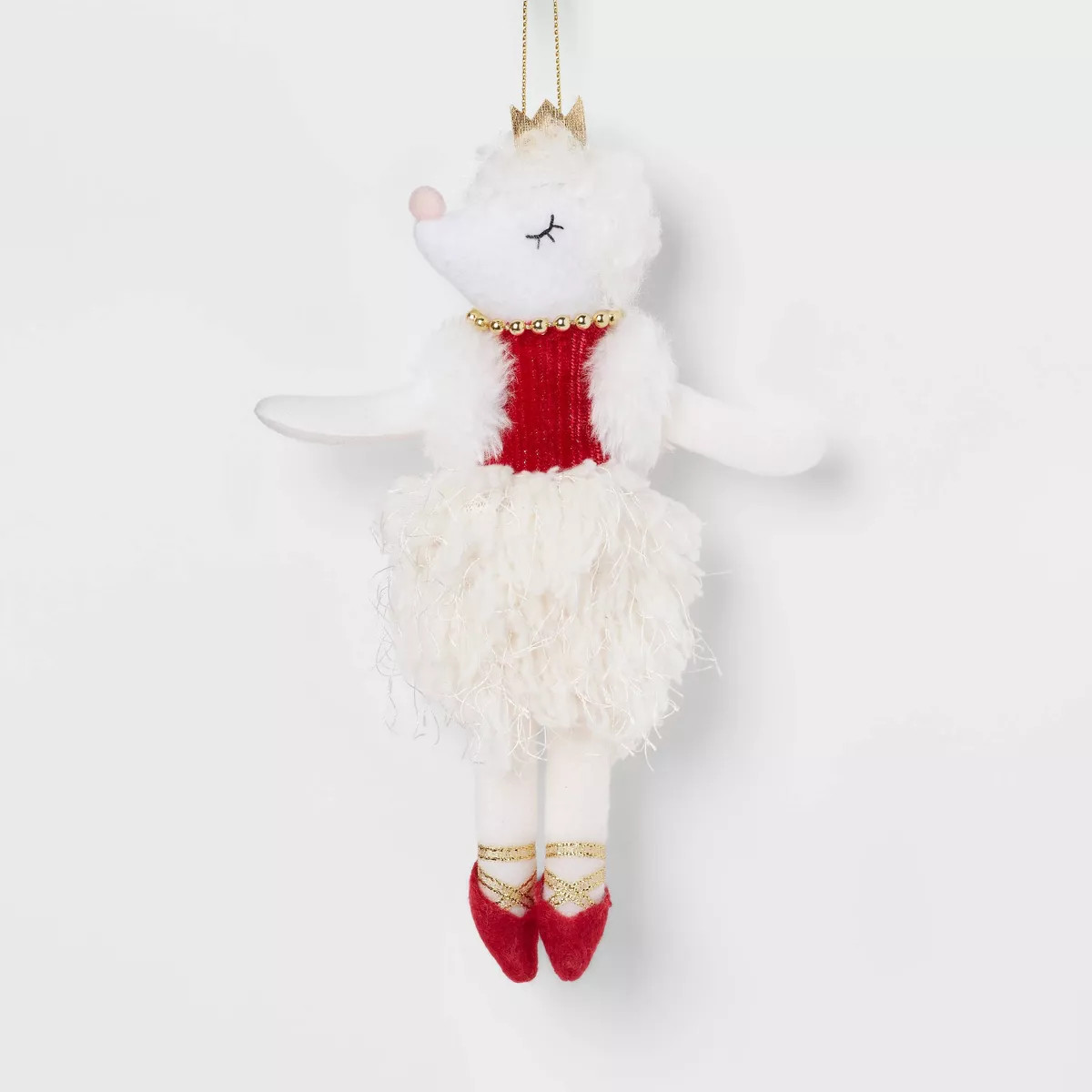 Fabric Ballerina Poodle Christmas Tree Ornament - Wondershop™ | Target