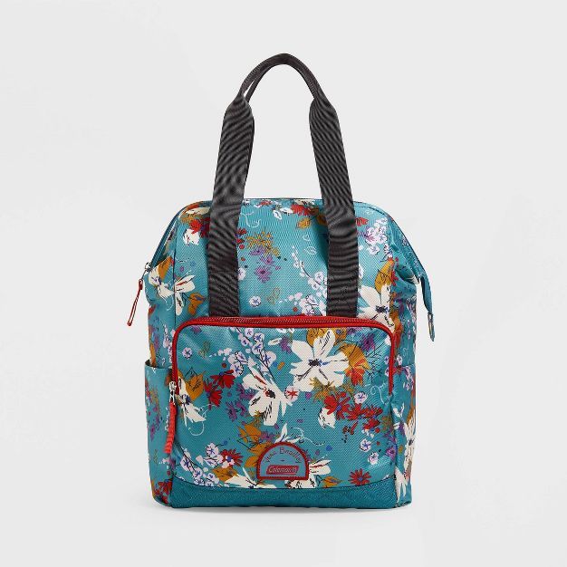 Vera Bradley + Coleman 10.5qt Cooler Backpack - Wildflowers Blue | Target