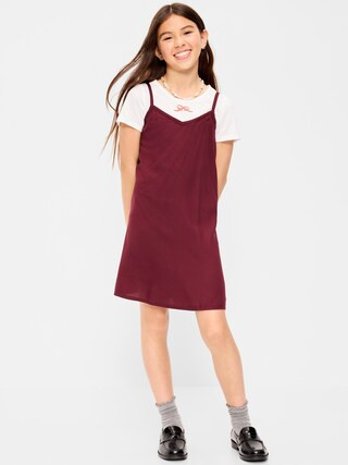 Short-Sleeve Graphic T-Shirt and Dress Set for Girls | Old Navy (US)