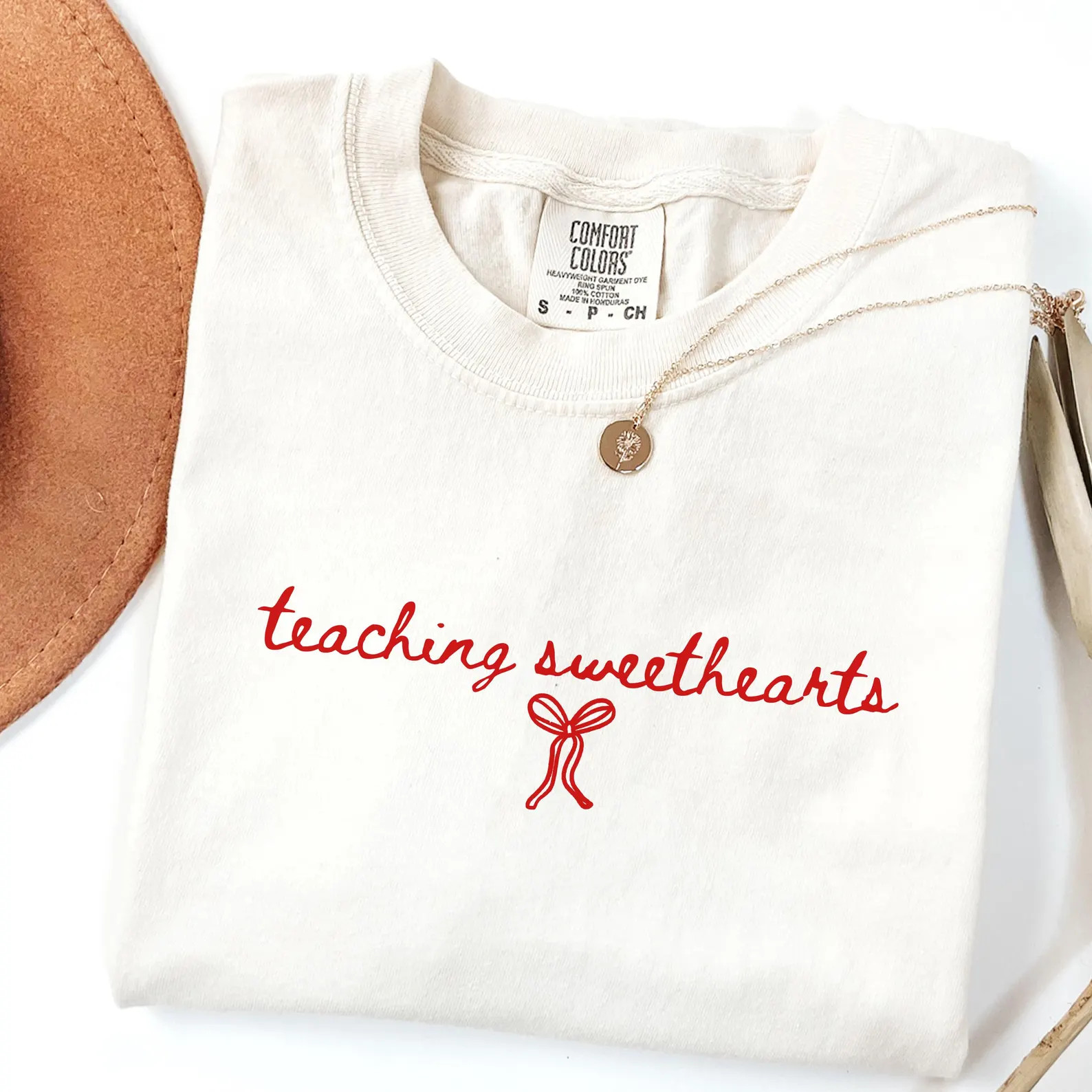 Valentines Day Teacher Comfort Colors T-shirt - Etsy | Etsy (US)