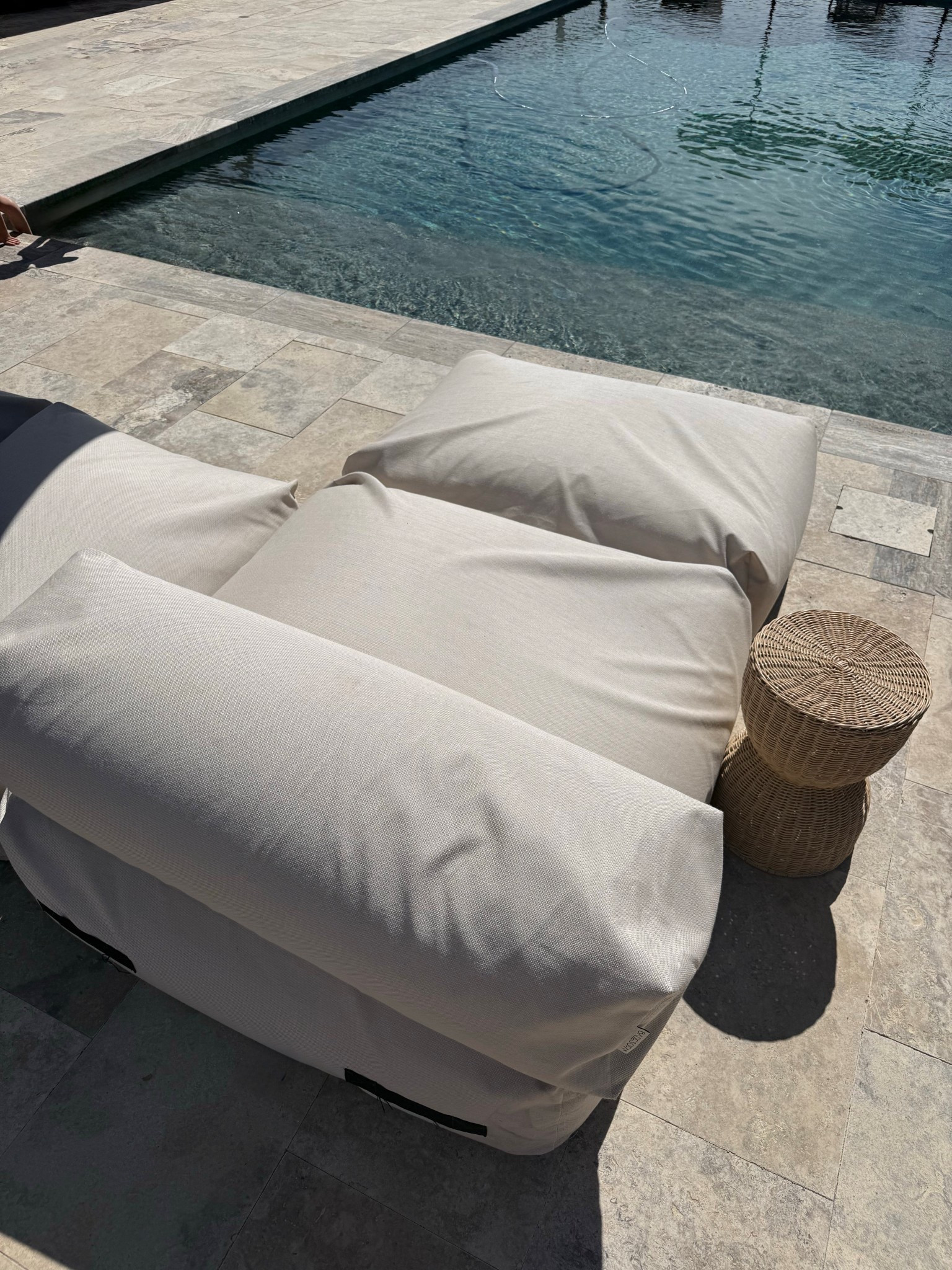 The coolest outdoor sectional that also doubles as a POOL FLOAT! So dang cool. This is just a sneak peak but I will share tons more content soon to show how awesome it is. These are brand new to BADESOFA 

#LTKHome #LTKSeasonal #LTKdayinmylife
