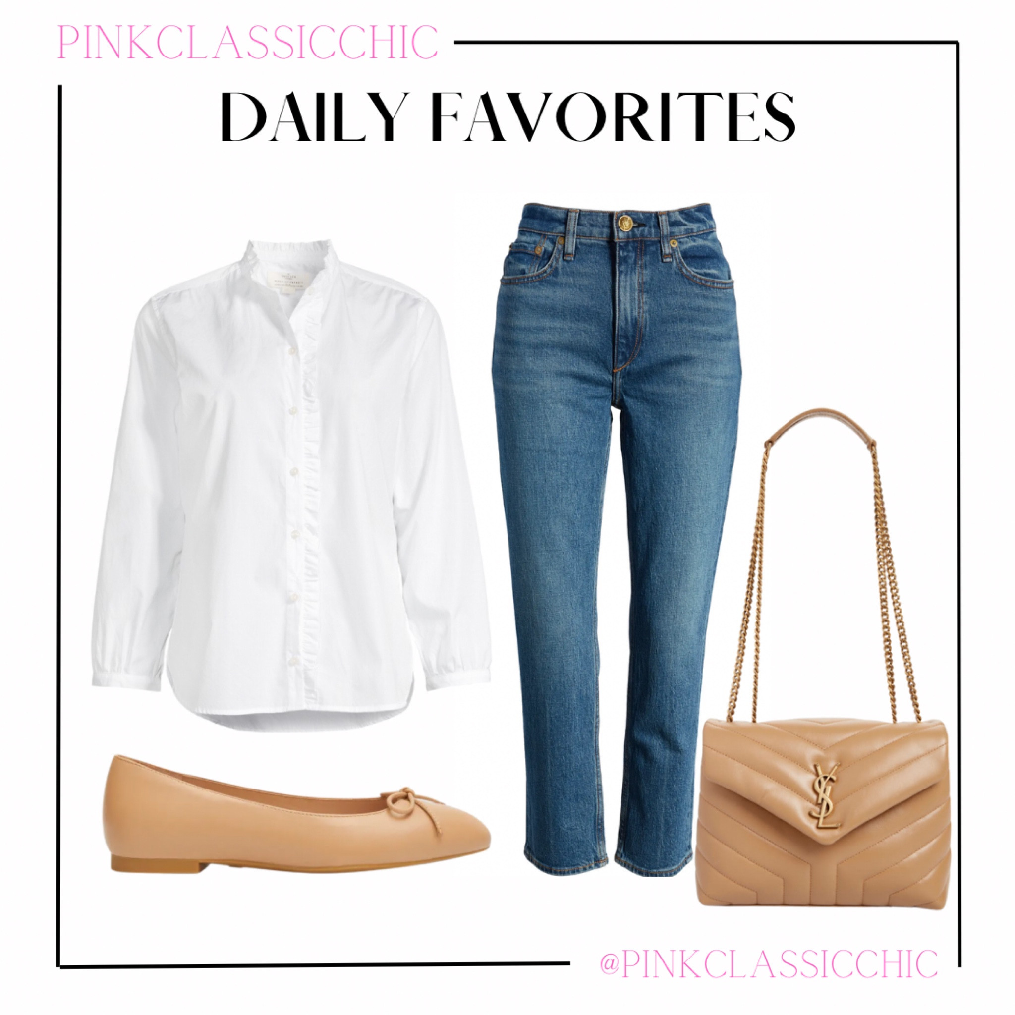 Work outfit, work looks, work styles, work fashion, flats, button down shirt, jeans

#LTKU #LTKworkwear #LTKstyletip