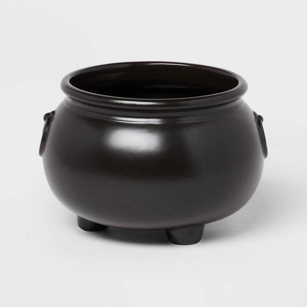 64oz Stoneware Cauldron Candy Dish - Threshold&#8482; | Target