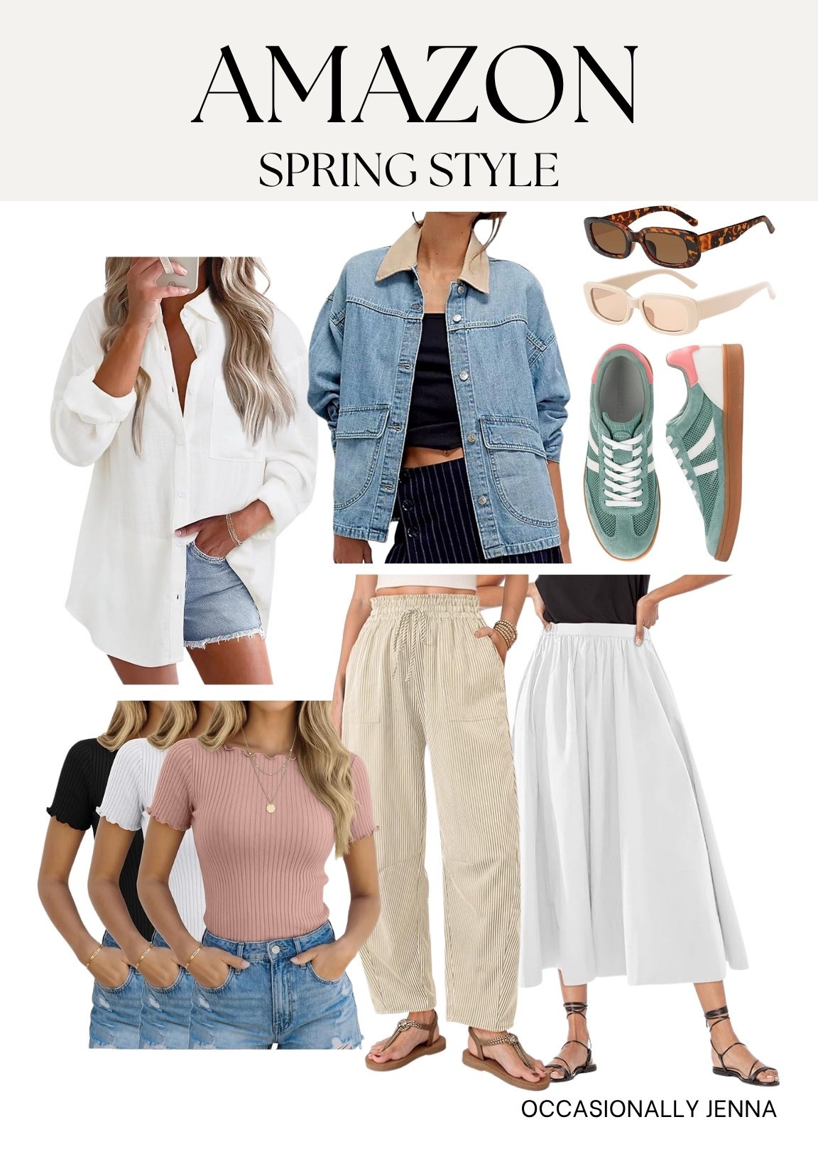 Amazon spring style inspo! 

#LTKgrwm #LTKootd #LTKSeasonal