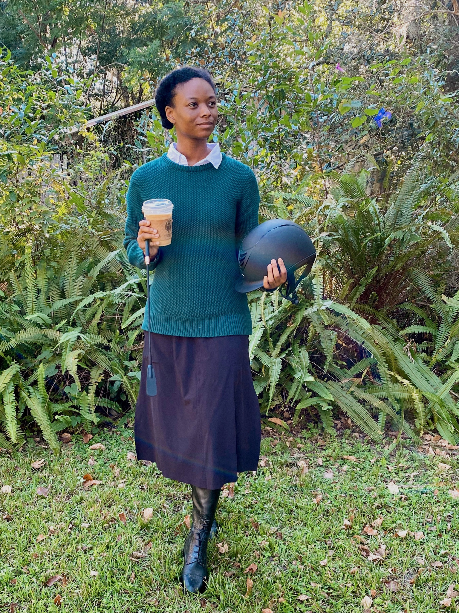 My horseback riding outfit. Athletic skirt on sale and my favorite new sweater is also on sale and has been on repeat  

#LTKunder100 #LTKsalealert #LTKSeasonal