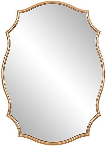 Patton Wall Décor 24x36 Gold Ornate Wall Accent Mirror | Amazon (US)