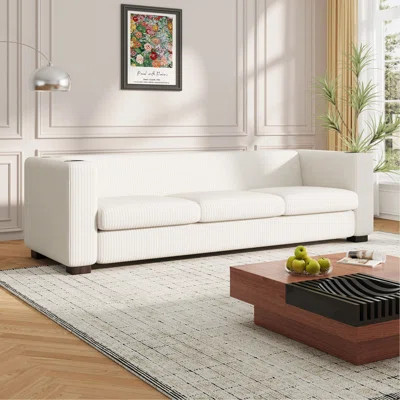 Beige 3-Seater Sofa | Wayfair North America