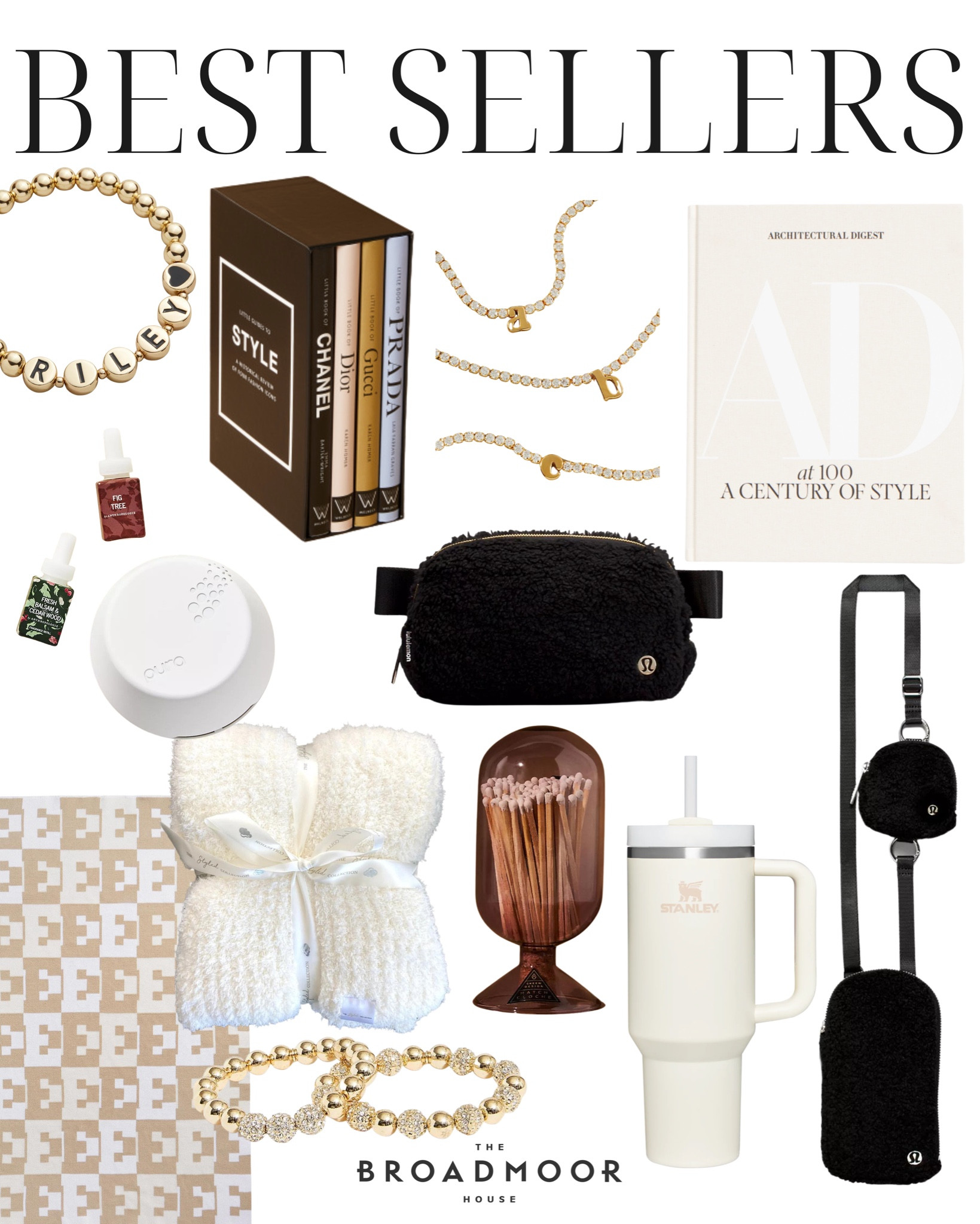 Gift guide, gift for her, Stanley , Lululemon, belt bag, personalized gift, personalized jewelry, blanket, cozy gift, coffee table book, Pura, holiday scent, designer coffee table book 

#LTKSeasonal #LTKstyletip #LTKGiftGuide