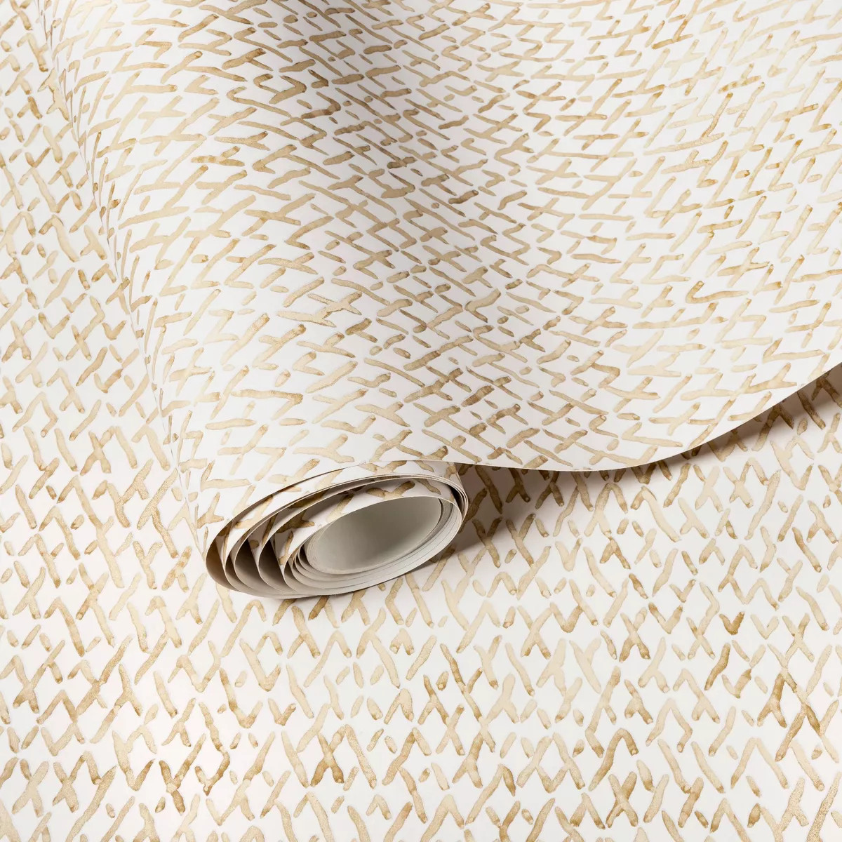 Metallic Crosshatch Wallpaper - Threshold™ | Target