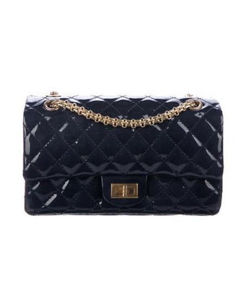 Chanel Reissue 225 Accordion Flap Bag Navy | The RealReal