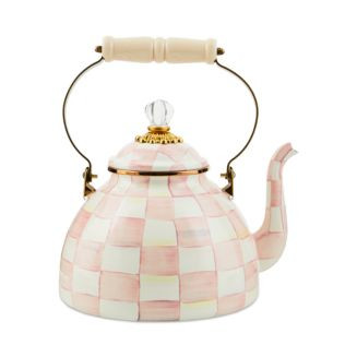 Rosy Check Enamel Tea Kettle, 3-Qt. | Bloomingdale's (US)