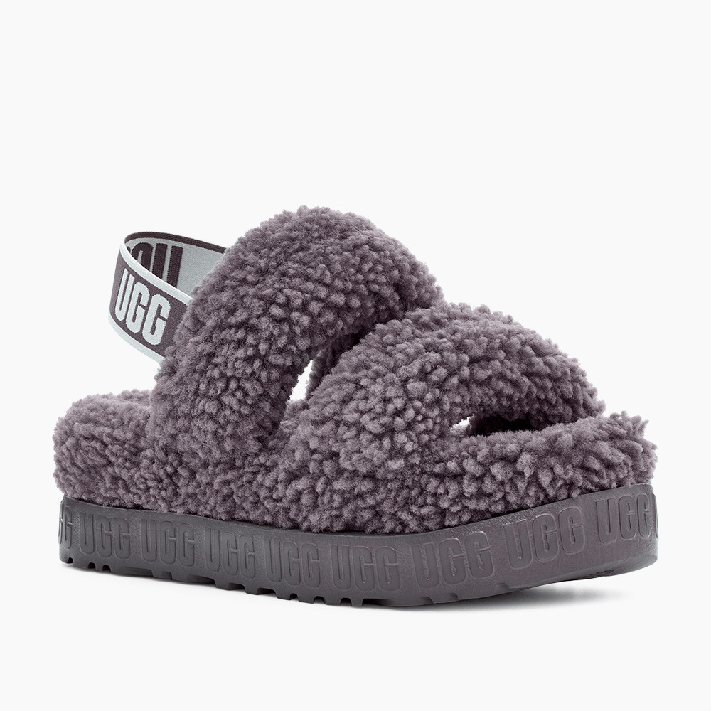 Sandália UGG Oh Fluffita Cinza | Ugg (BR)