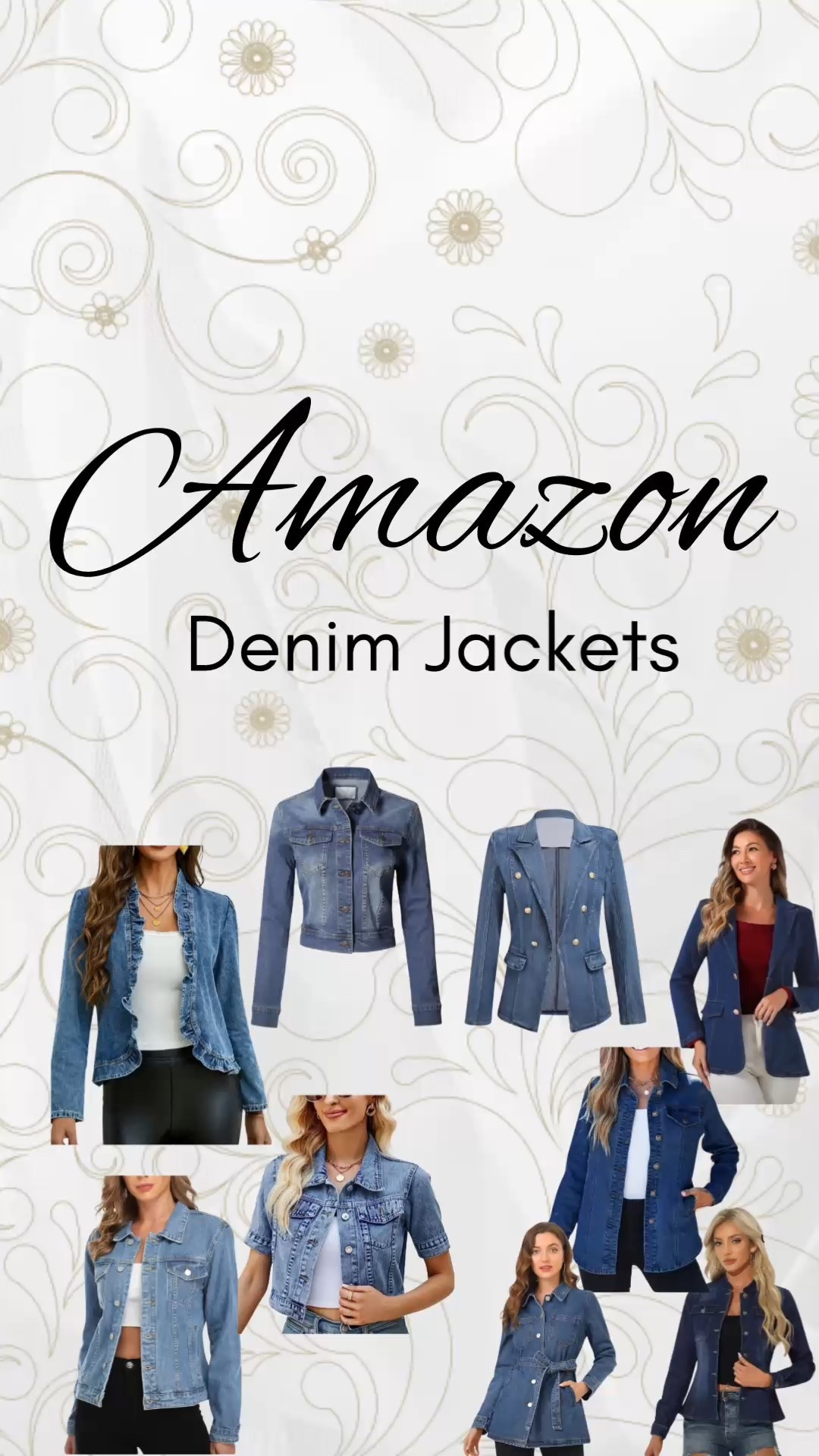 It's denim jacket season once more! Amazon offers a wonderful variety of styles in many colors to suit everyone's taste. Take your time to find your favorites, click on them, and see if your preferred color is available—happy shopping! 

#LTKmomlife #LTKOver40
