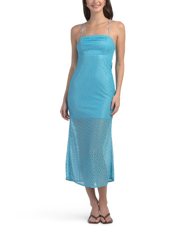 Lazy Daisy Flower Strap Midi Dress | Casual Dresses  | Marshalls | Marshalls