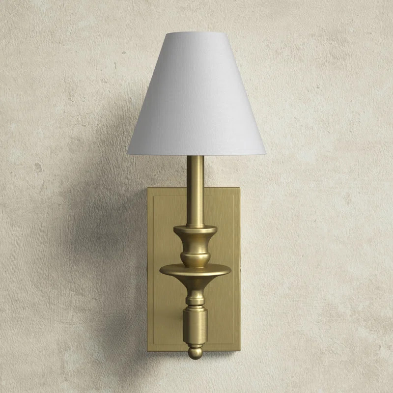 Alarins Stainless Steel Armed Sconce | Wayfair North America