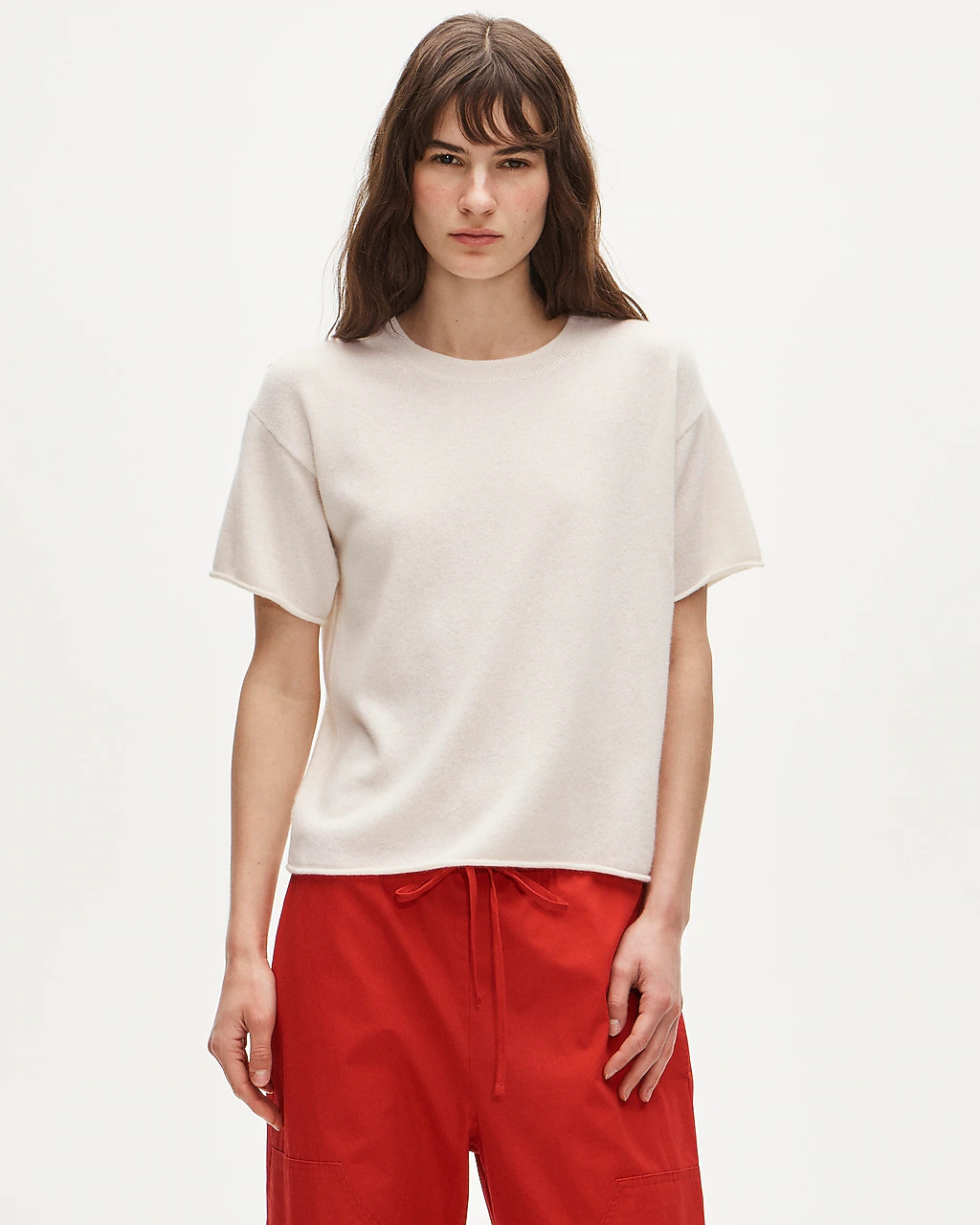 Cashmere relaxed T-shirt | J. Crew US