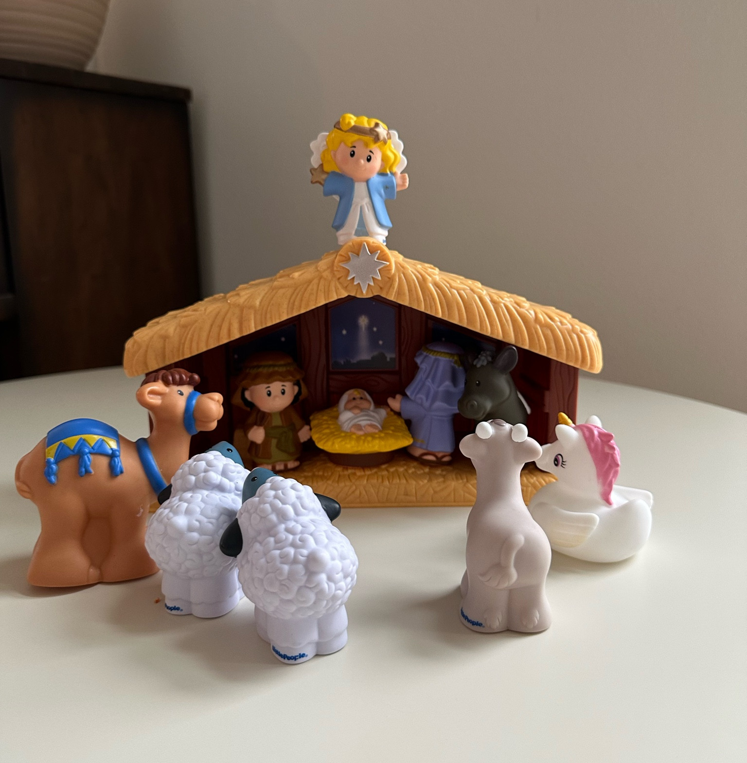 Child’s nativity set. Unicorn not included  

#LTKGiftGuide #LTKbrasil #LTKHoliday