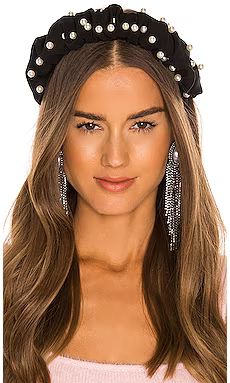 Lovers and Friends Amalia Headband in Black from Revolve.com | Revolve Clothing (Global)