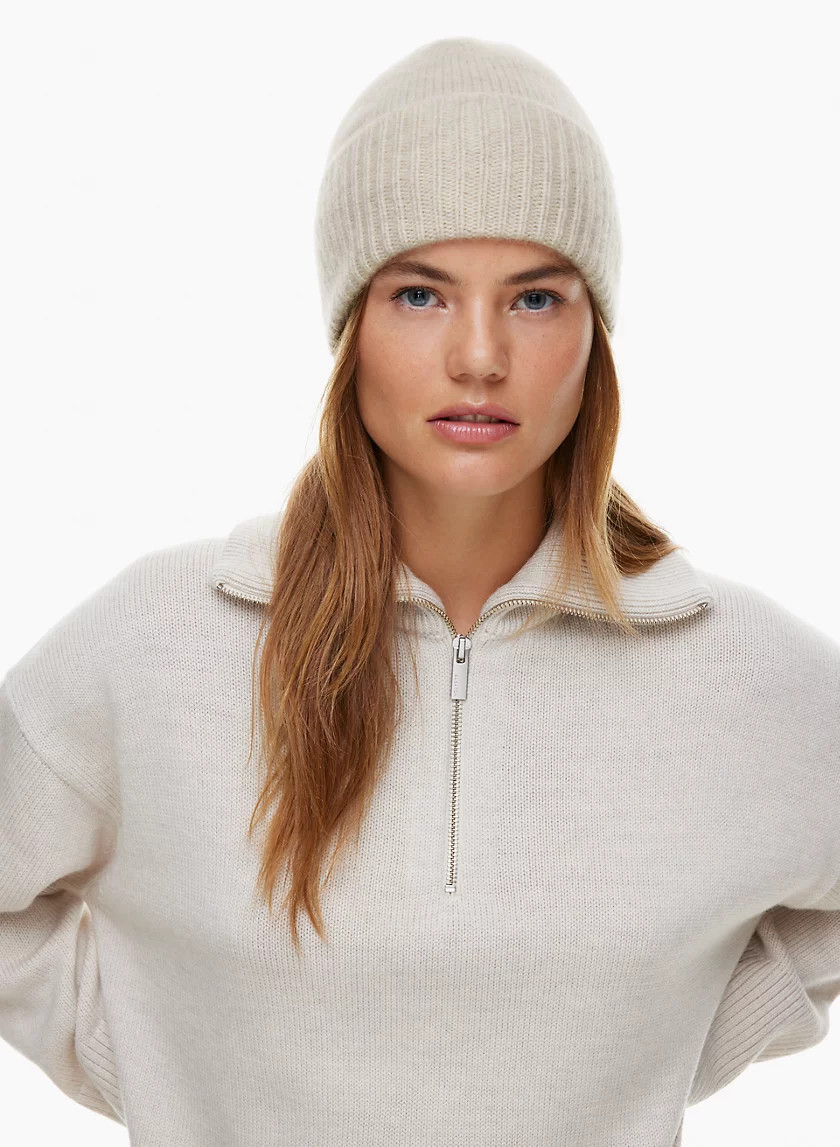 LITELUXE CASHMERE CUFF BEANIE | Aritzia