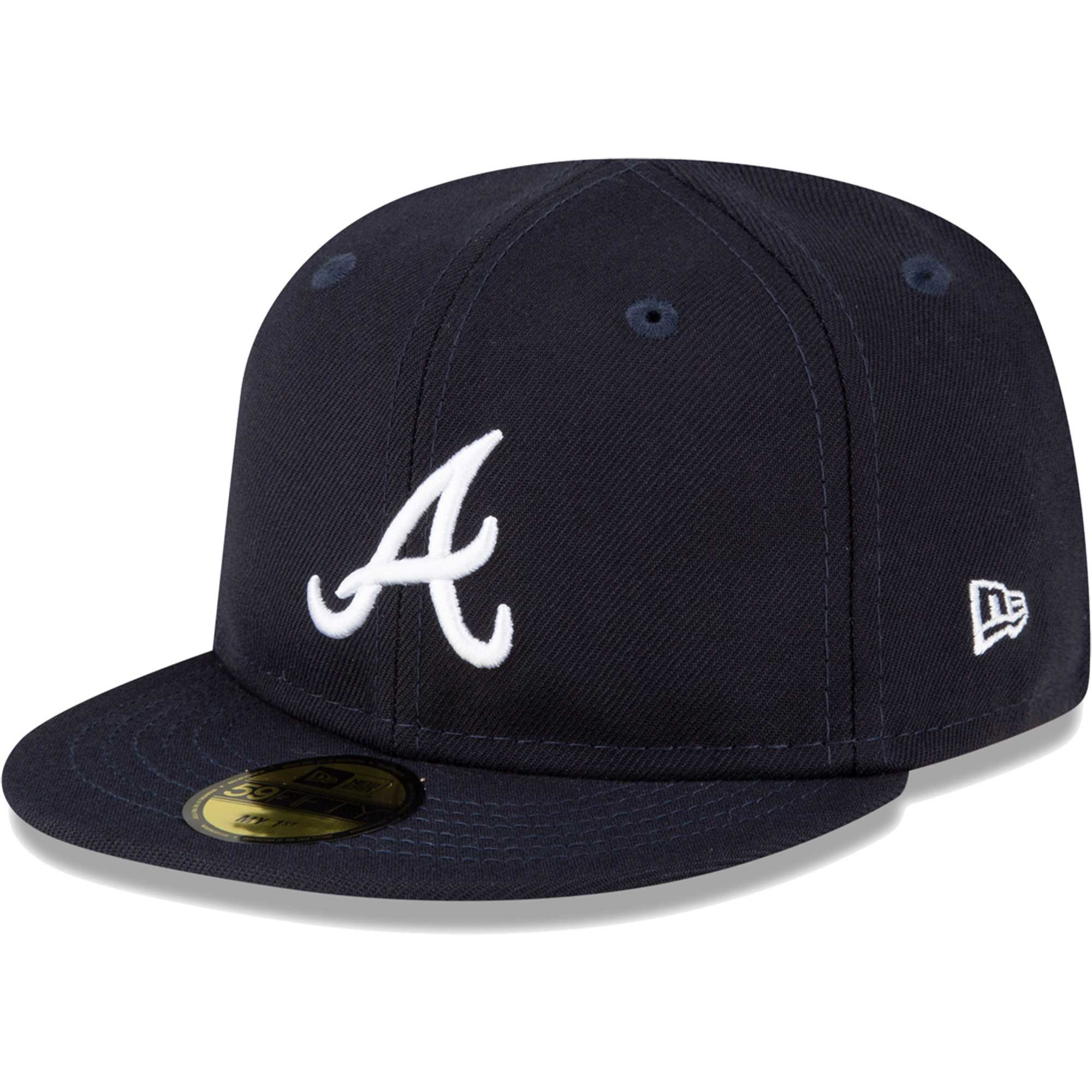 Infant New Era Navy Atlanta Braves My First 59FIFTY Fitted Hat | Fanatics