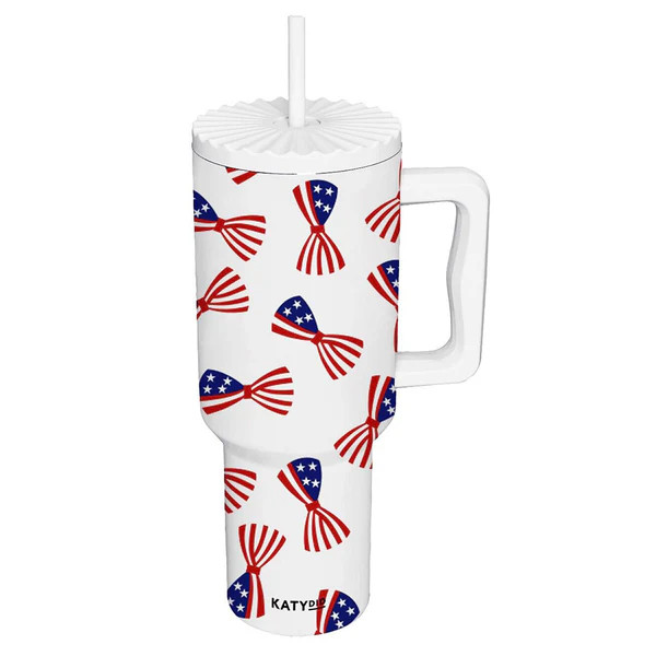 American Bows 38 Oz Tumbler with Handle | Katydid.com