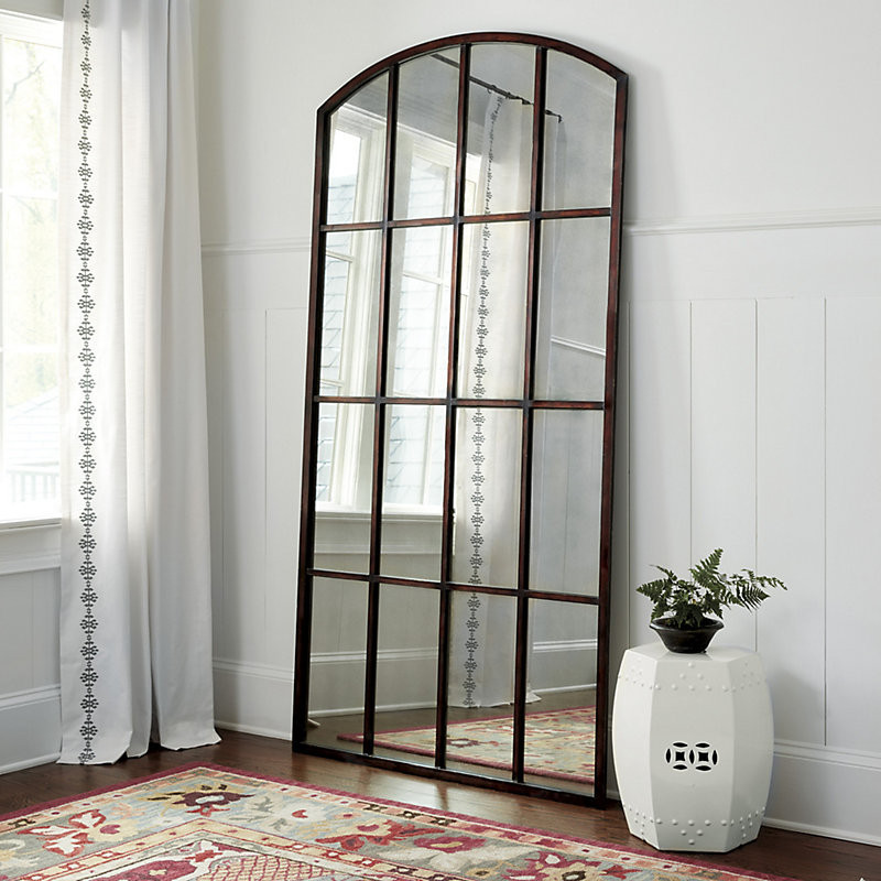 Lurin Arch Aged Brown Antiqued Mirror - Ballard Designs | Ballard Designs, Inc.