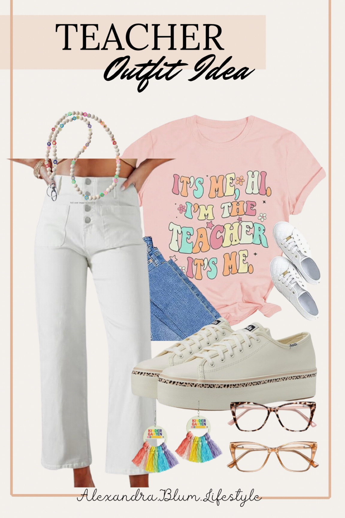Teacher outfit idea from Amazon!! Cute comfy first day of school outfit for teachers! Elementary teacher outfit idea!

#LTKFindsUnder50 #LTKShoeCrush #LTKBacktoSchool