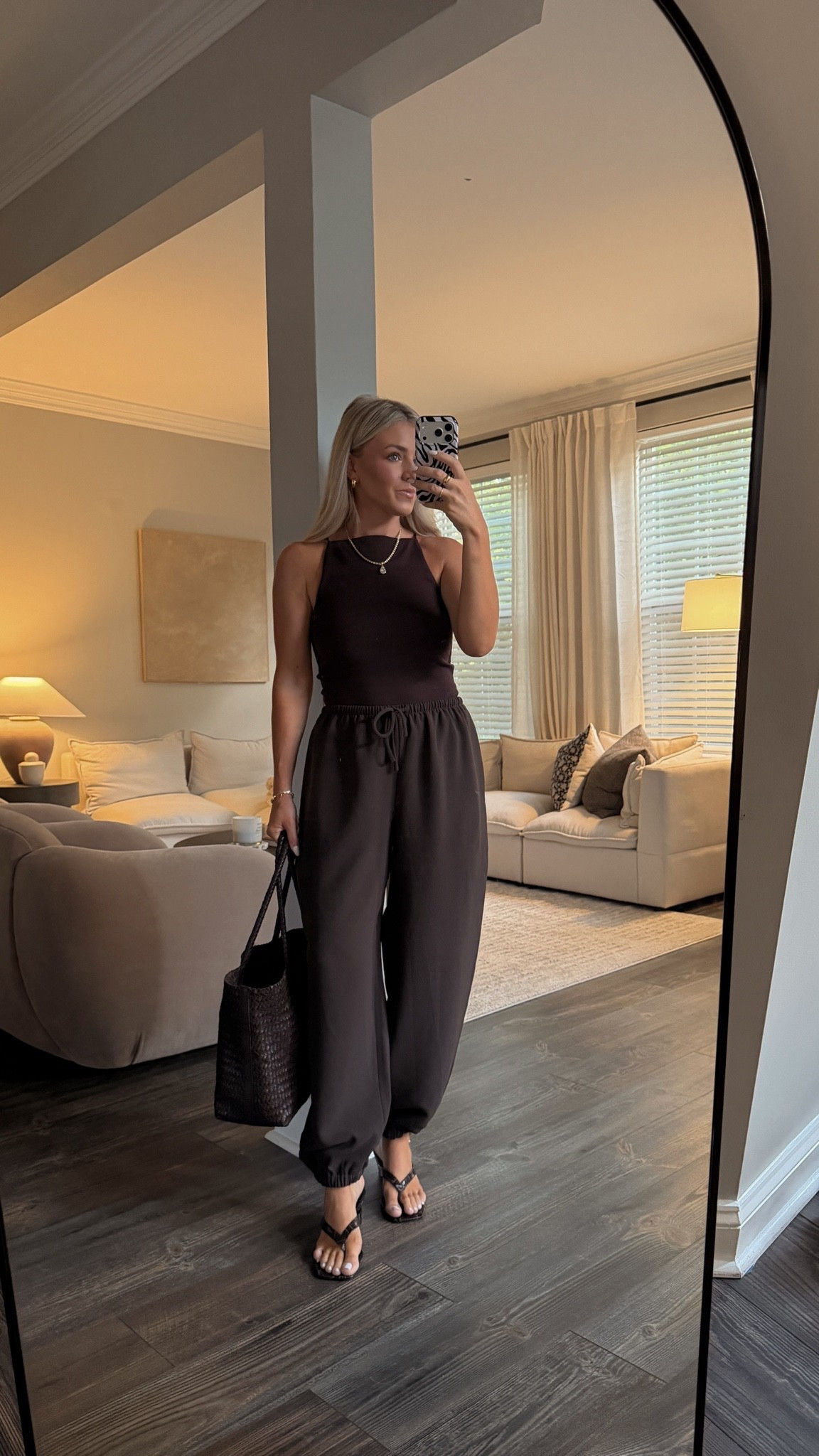 Casual ootd for a workday! Love these pants!

#LTKSeasonal #LTKootd #LTKxMadewell