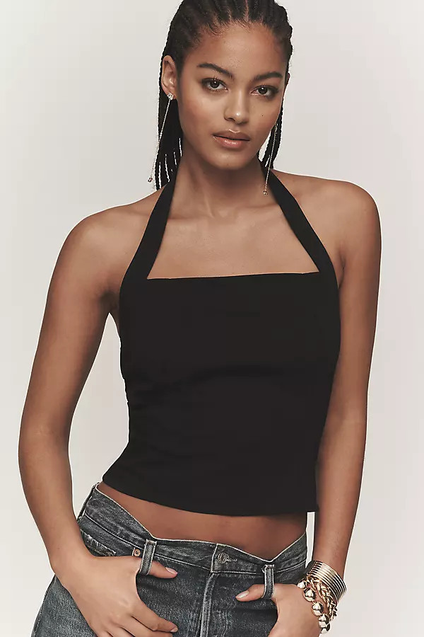 Structured Halter Top | Anthropologie (US)