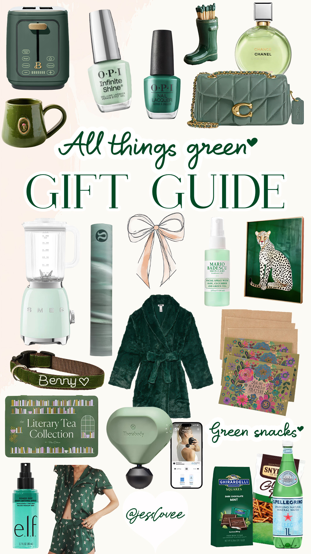 A curated collection of gorgeous green gifts- because green is always in style 💚💚 

 #LTKGiftGuide