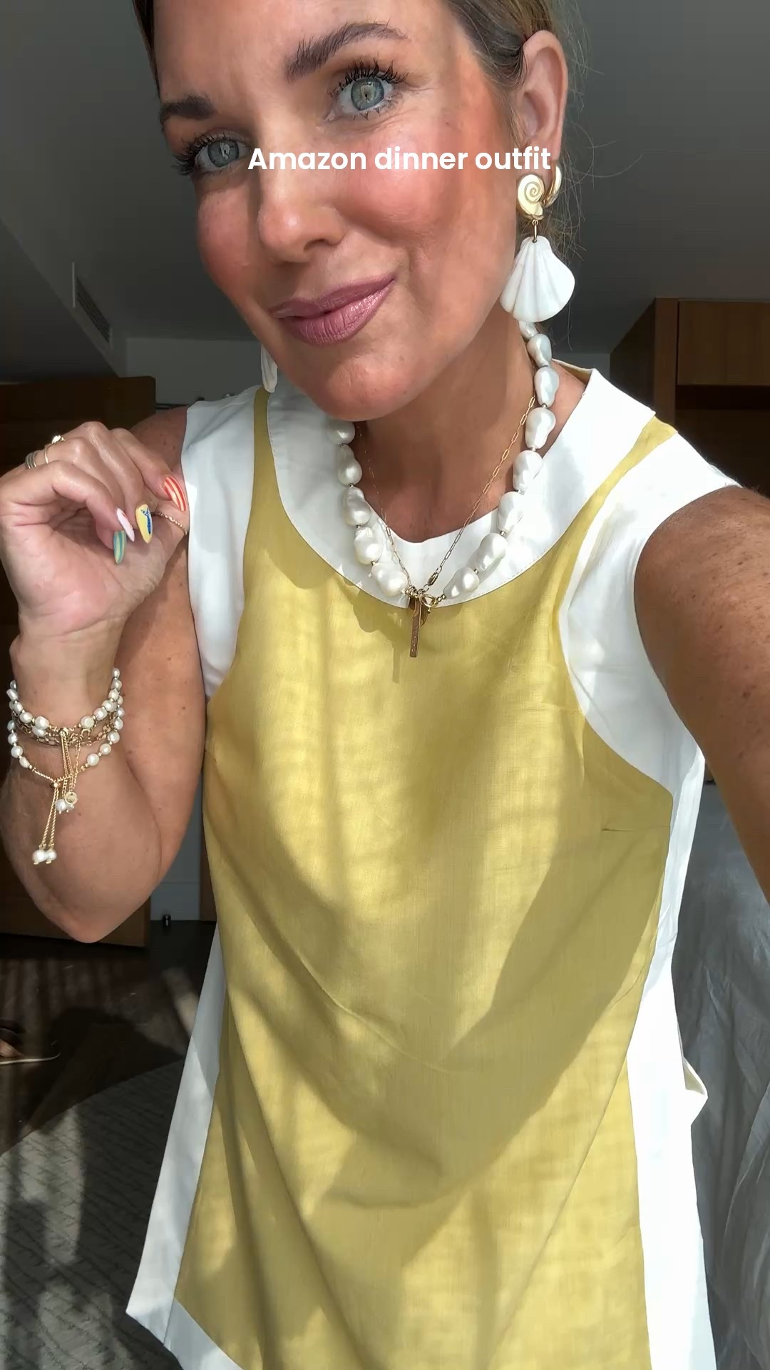 Amazon set that looks designer!! 
Love it so much. Comes in other colors. 
Wearing size small. 

#LTKFindsUnder50 #LTKOver40 #LTKStyleTip