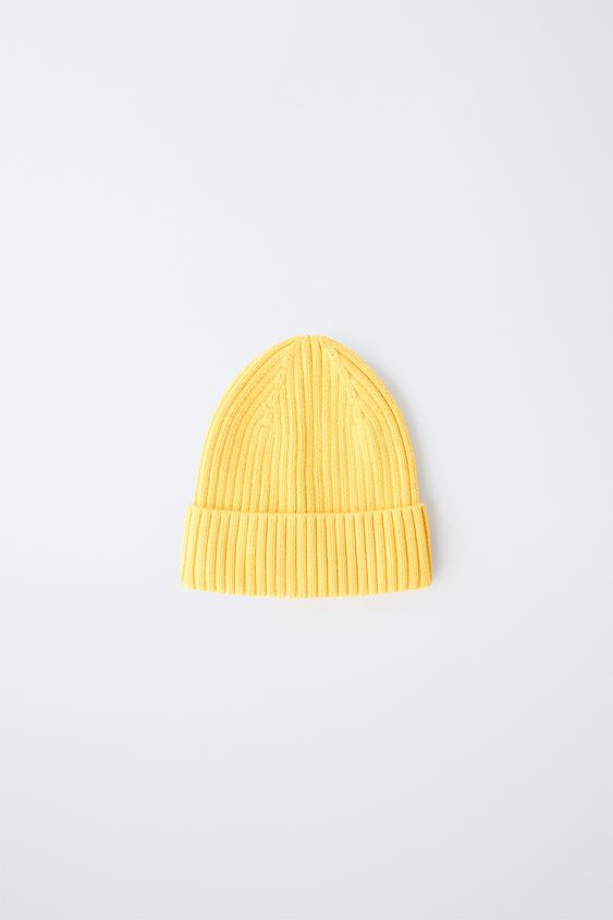 Zara - Knit Beanie - Fuchsia - L - Kids | Zara UK
