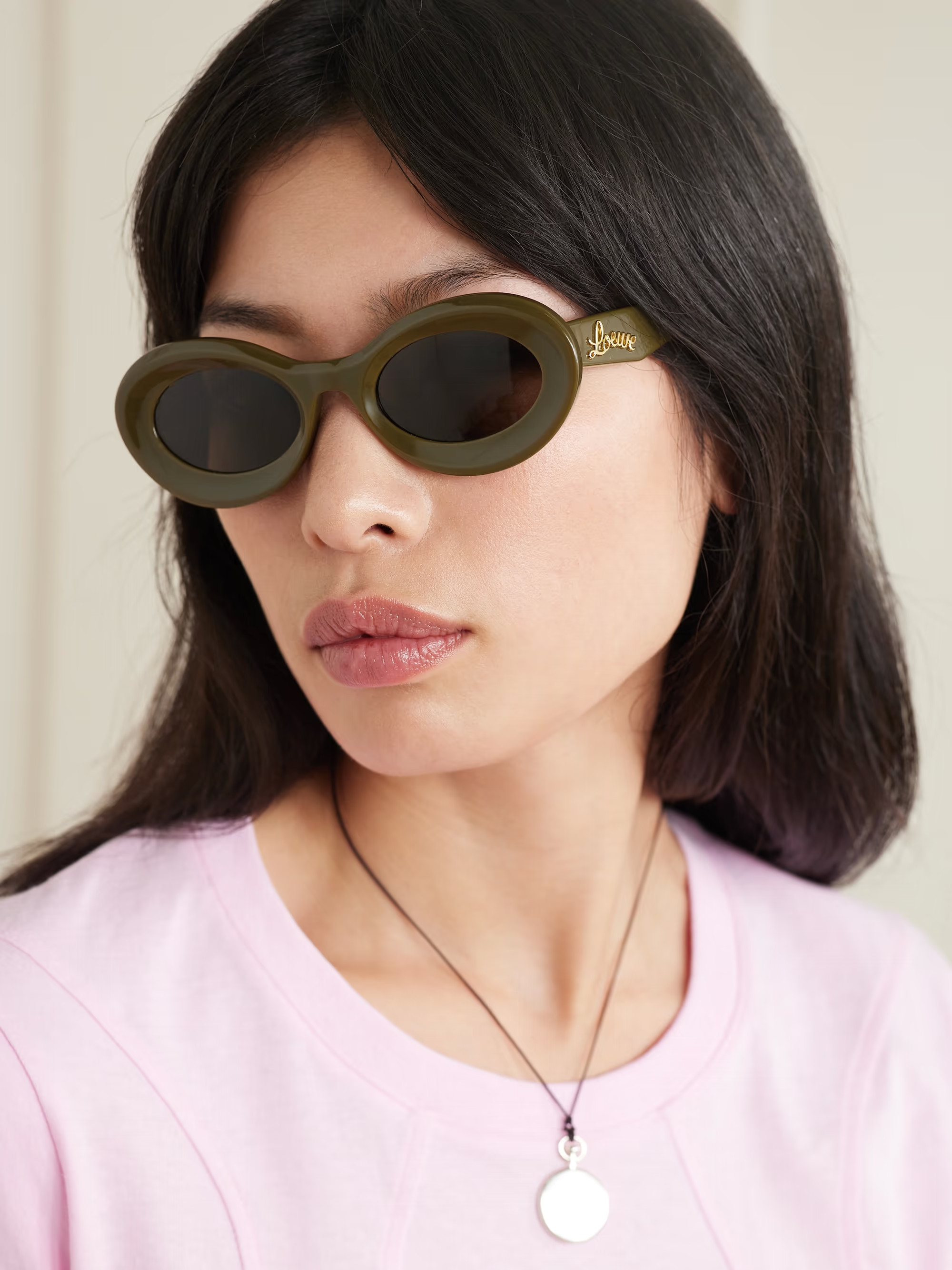 Loop oversized round-frame acetate sunglasses | NET-A-PORTER (UK & EU)