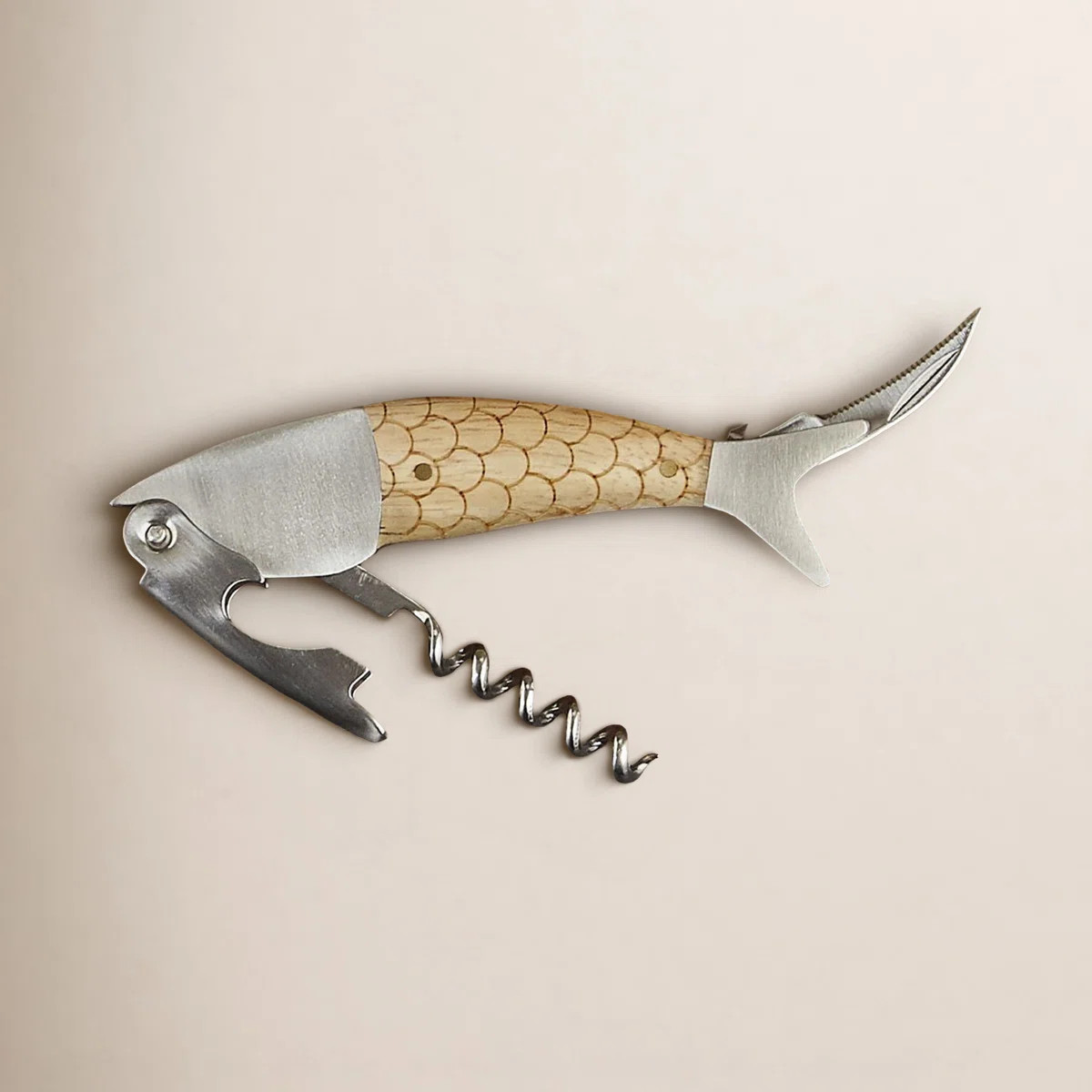 The Finest Catch 3-in-1 Fish Bottle Opener with Corkscrew and Knife Gift Set | Wayfair North America